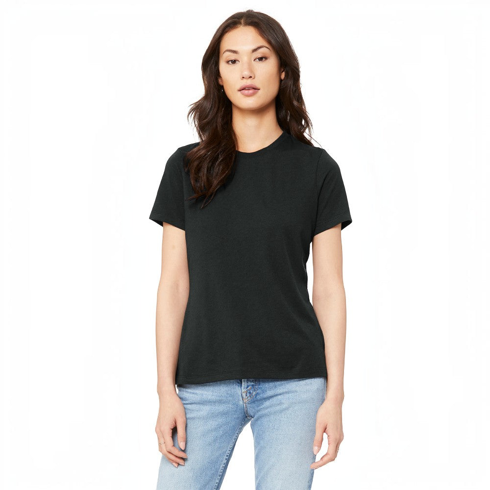 BELLA+CANVAS® Women’s Relaxed Jersey Short Sleeve Tee - Vintage Black