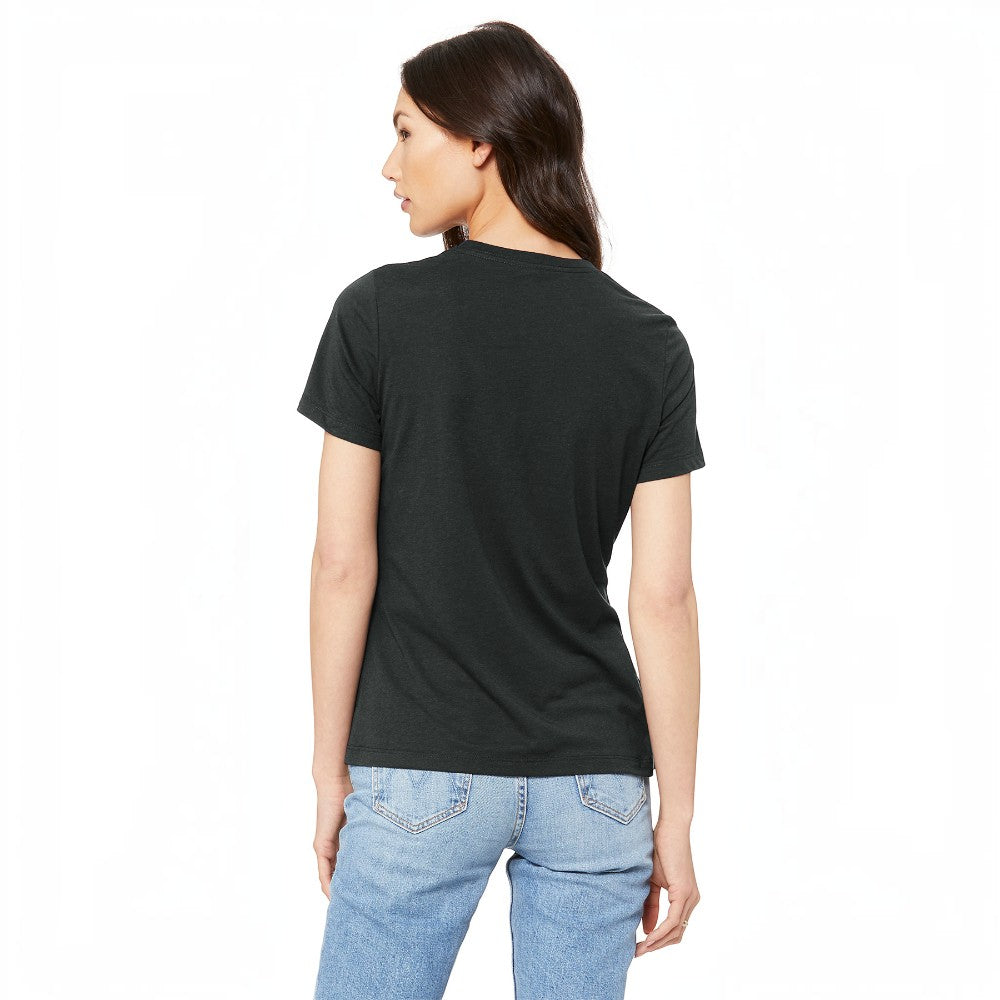 BELLA+CANVAS® Women’s Relaxed Jersey Short Sleeve Tee - Vintage Black