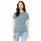 BELLA+CANVAS® Women’s Relaxed Jersey Short Sleeve Tee - Vintage Denim