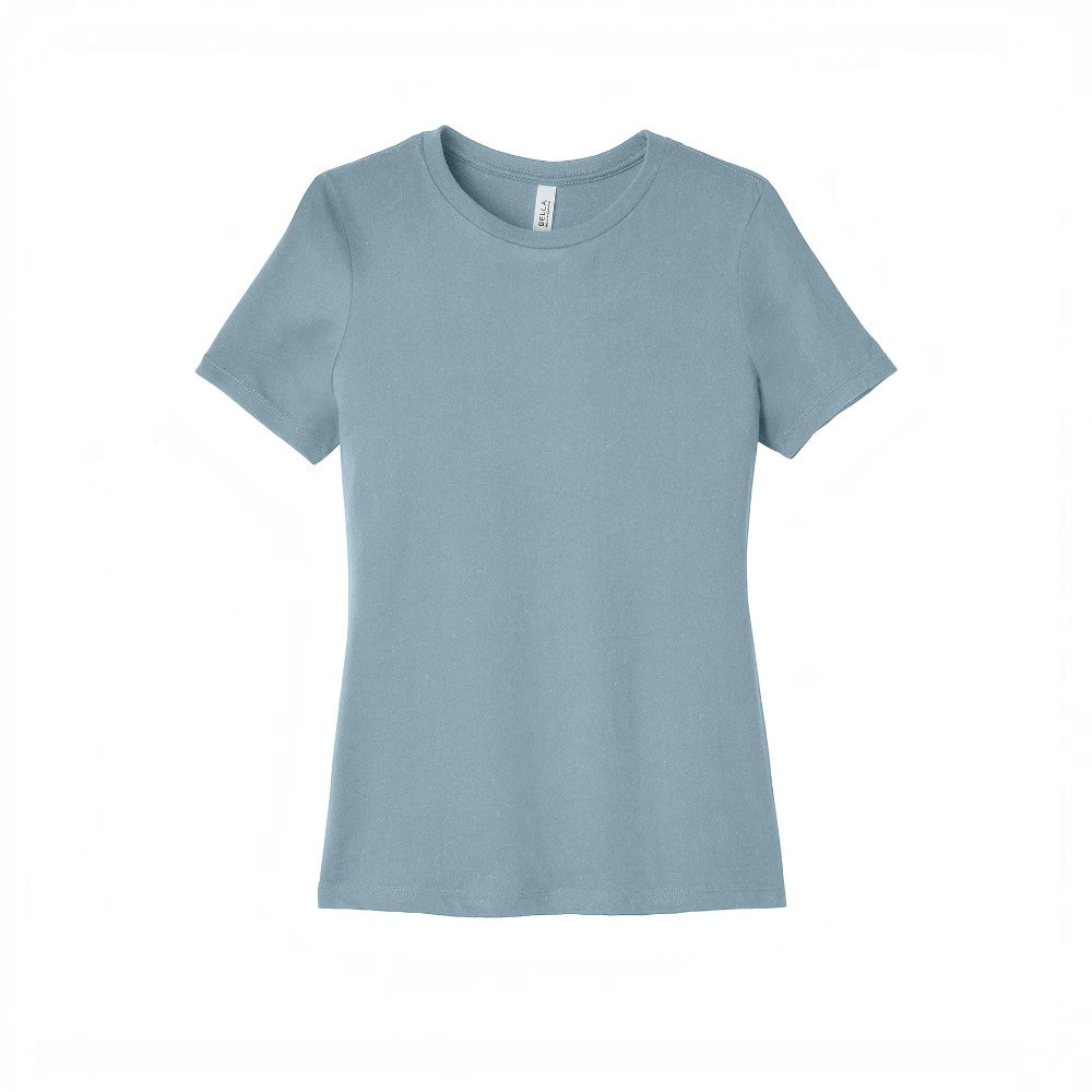 BELLA+CANVAS® Women’s Relaxed Jersey Short Sleeve Tee - Vintage Denim