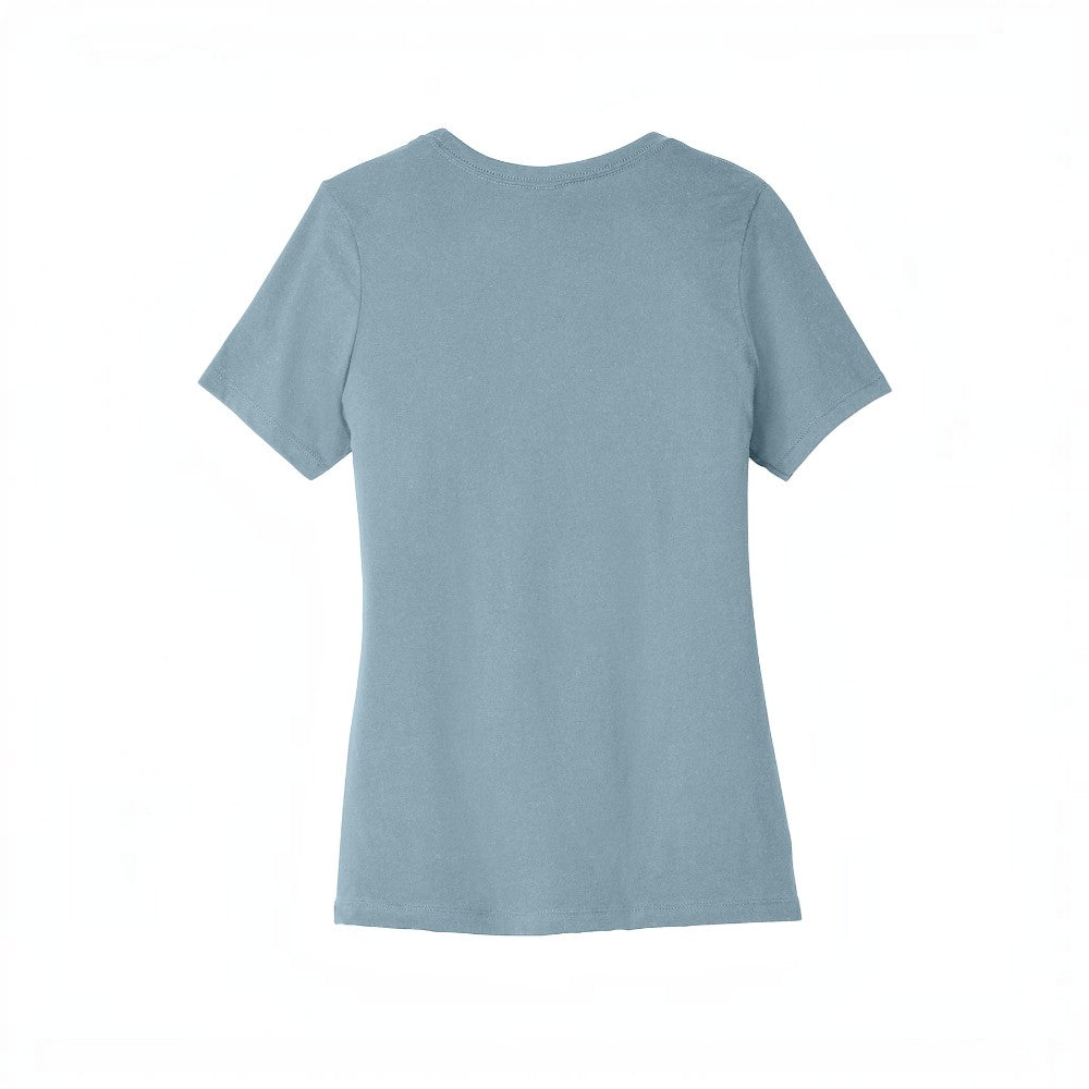 BELLA+CANVAS® Women’s Relaxed Jersey Short Sleeve Tee - Vintage Denim