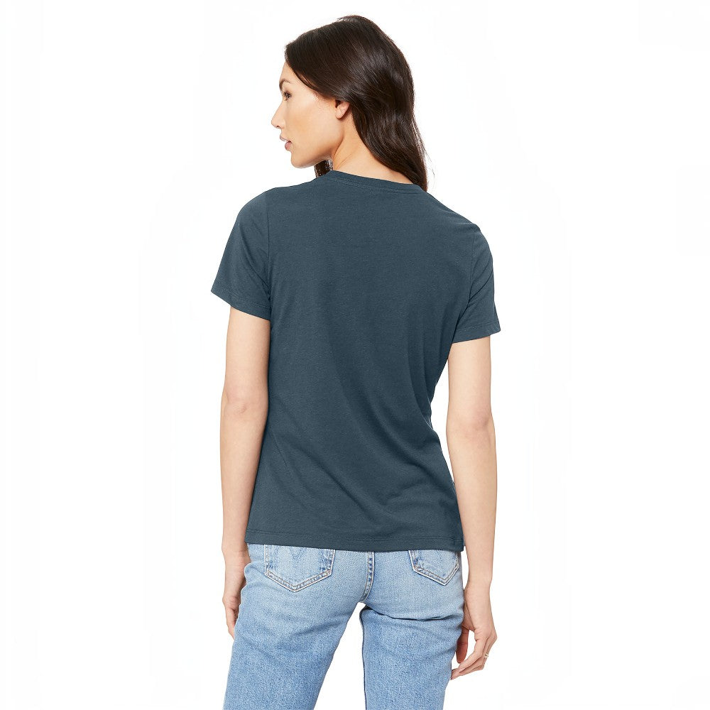 BELLA+CANVAS® Women’s Relaxed Jersey Short Sleeve Tee - Vintage Navy