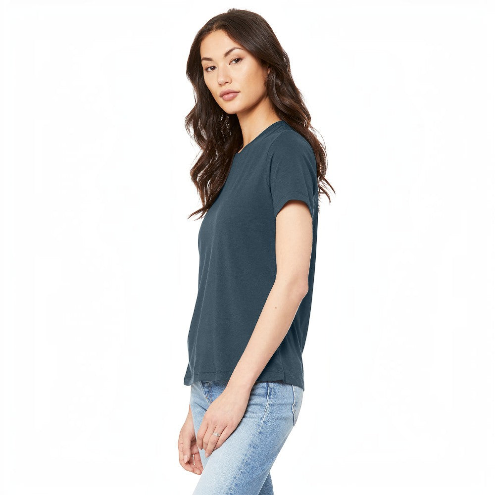 BELLA+CANVAS® Women’s Relaxed Jersey Short Sleeve Tee - Vintage Navy
