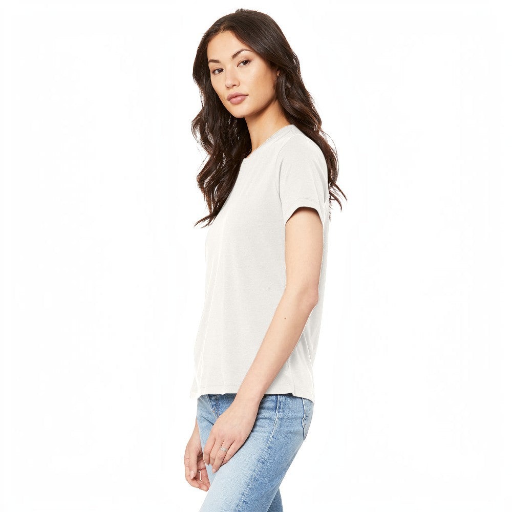 BELLA+CANVAS® Women’s Relaxed Jersey Short Sleeve Tee - Vintage White