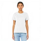 BELLA+CANVAS® Women’s Relaxed Jersey Short Sleeve Tee - White