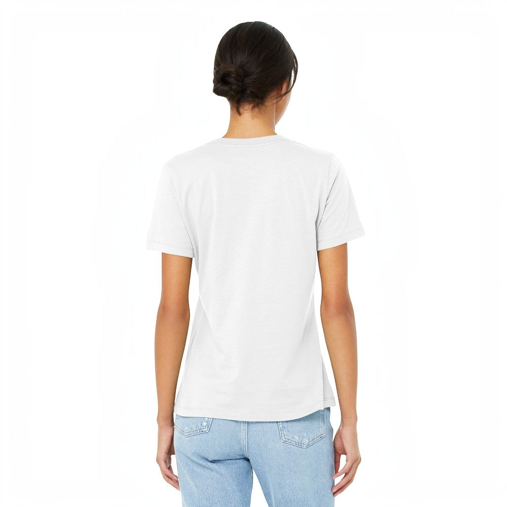 BELLA+CANVAS® Women’s Relaxed Jersey Short Sleeve Tee - White