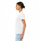 BELLA+CANVAS® Women’s Relaxed Jersey Short Sleeve Tee - White