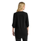 Port Authority® Women's 3/4-Sleeve Tunic Blouse - Black