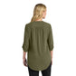 Port Authority® Women's 3/4-Sleeve Tunic Blouse - Deep Olive