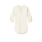 Port Authority® Women's 3/4-Sleeve Tunic Blouse - Ivory Chiffon