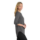 Port Authority® Women's 3/4-Sleeve Tunic Blouse - Sterling Grey
