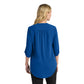 Port Authority® Women's 3/4-Sleeve Tunic Blouse - True Blue