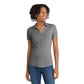 Sport-Tek® Women's PosiCharge® Tri-Blend Wicking Polo - Dark Grey Heather