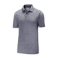 Sport-Tek® PosiCharge® Tri-Blend Wicking Polo - True Navy Heather