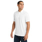 Sport-Tek® PosiCharge® Tri-Blend Wicking Polo - White Triad Solid