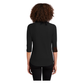 OGIO ® Ladies Jewel Henley - Blacktop