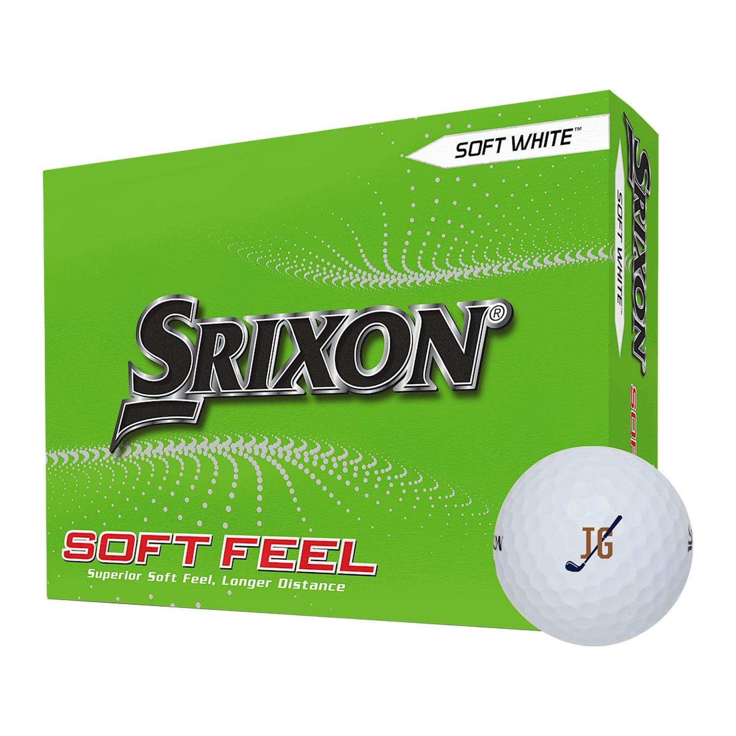 Srixon Soft Feel Golf Balls - 12 Pack - White