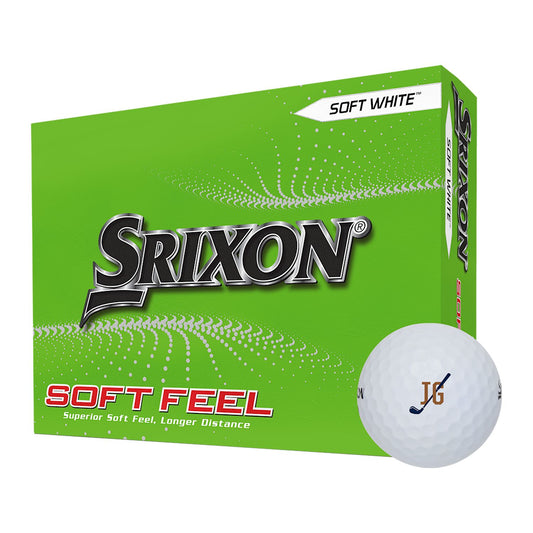 Srixon Soft Feel Golf Balls - 12 Pack - White