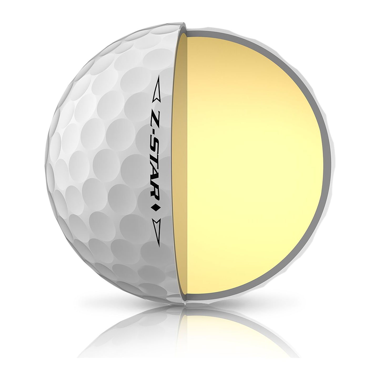 Srixon Z-STAR DIAMOND Golf Balls - 12 Pack - White
