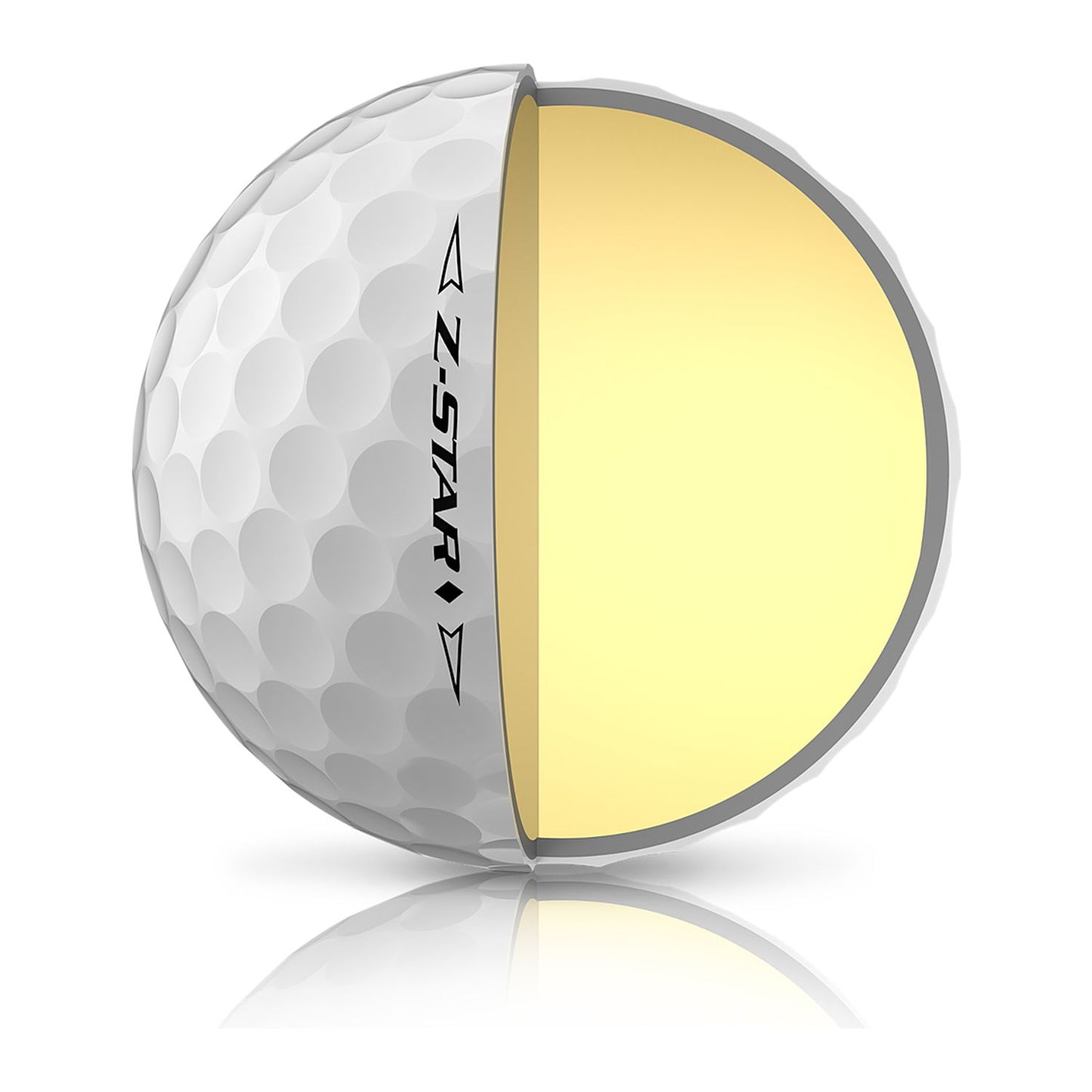 Srixon Z-STAR DIAMOND Golf Balls - 3 Pack - White