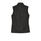 Port Authority ® Women's Sweater Fleece Vest - Black Heather