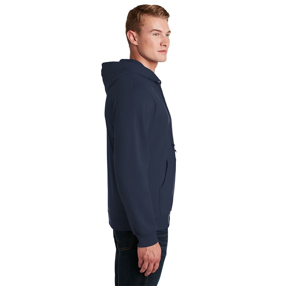 Jerzees® - NuBlend® Full-Zip Hooded Sweatshirt - Navy