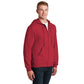 Jerzees® - NuBlend® Full-Zip Hooded Sweatshirt - True Red