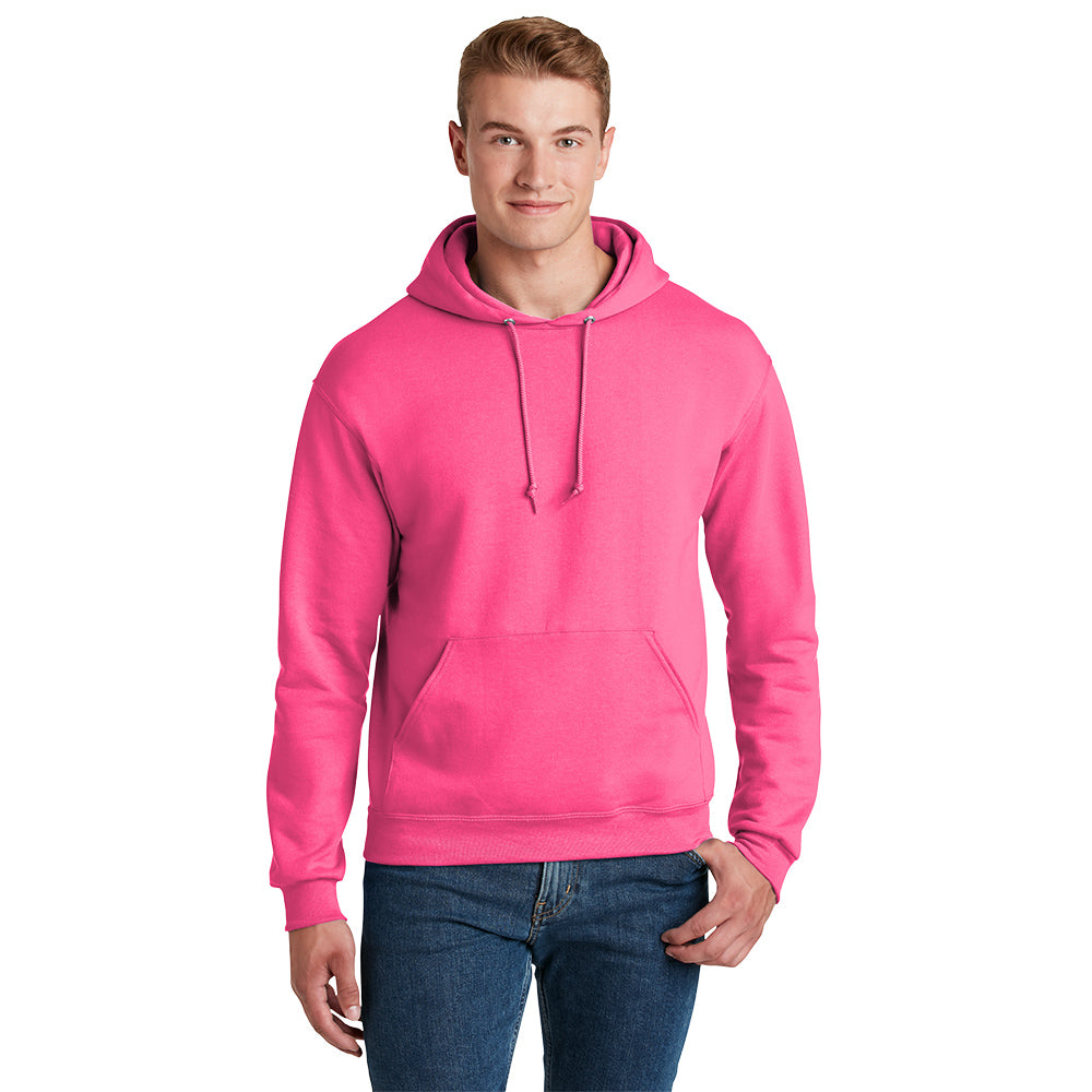 Jerzees® - NuBlend® Pullover Hooded Sweatshirt - Neon Pink