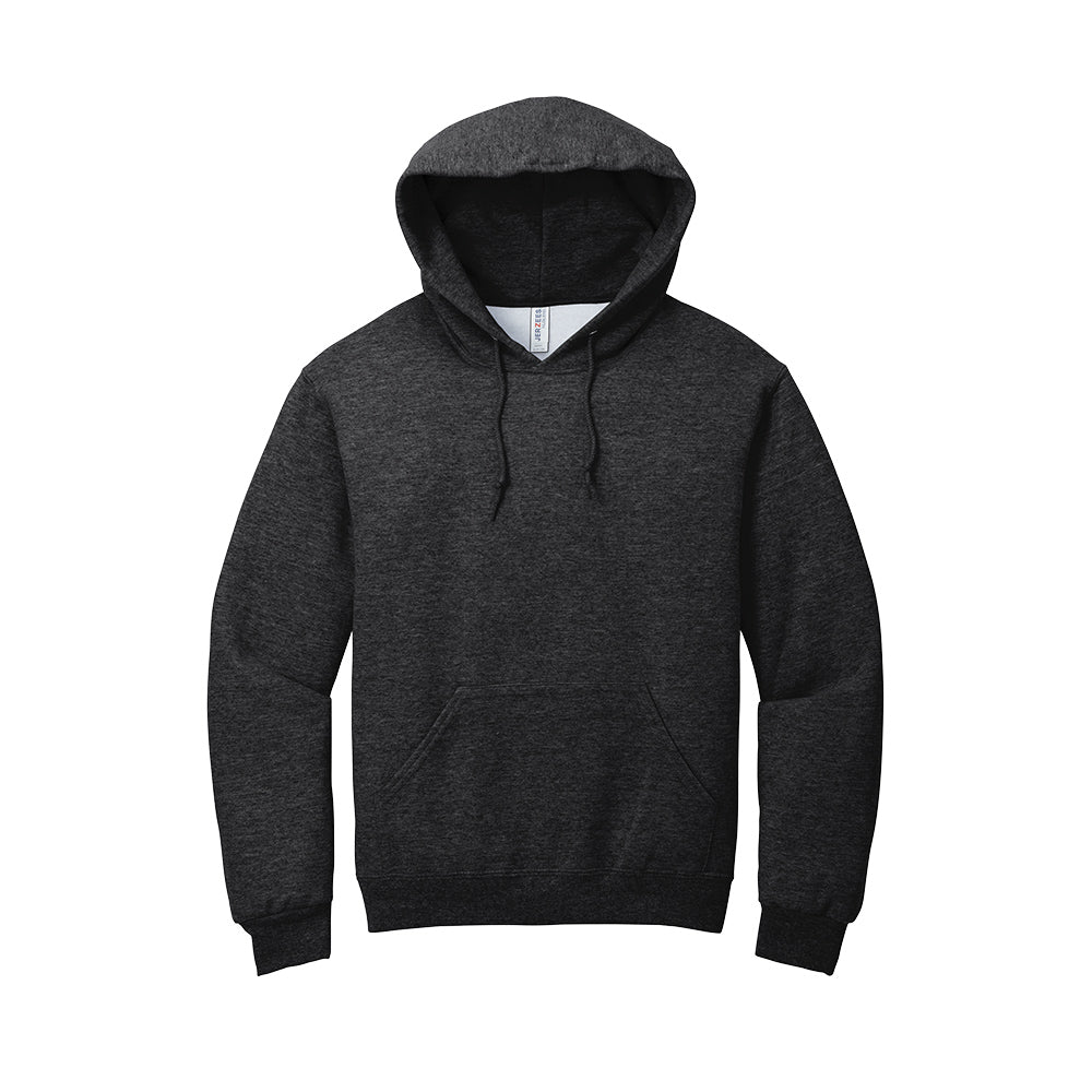 Jerzees® - NuBlend® Pullover Hooded Sweatshirt - Black Heather