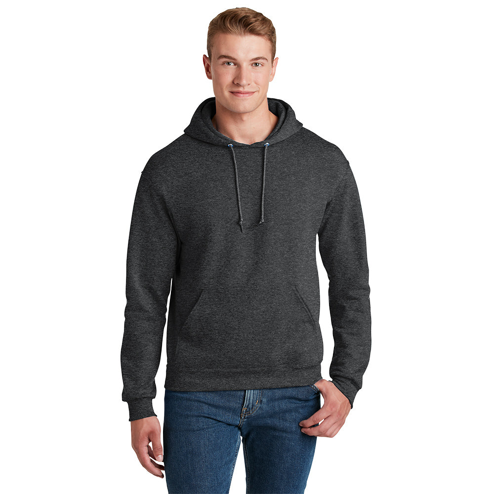 Jerzees® - NuBlend® Pullover Hooded Sweatshirt - Black Heather