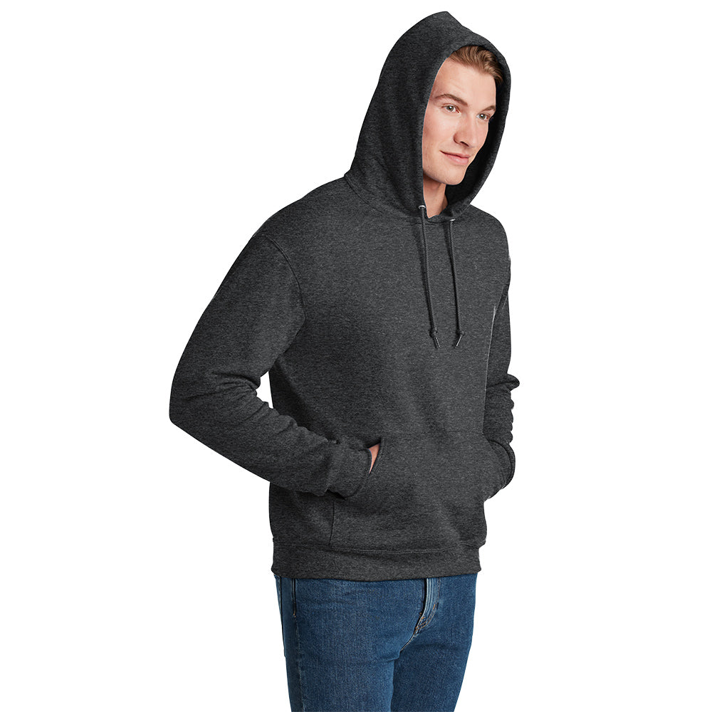 Jerzees® - NuBlend® Pullover Hooded Sweatshirt - Black Heather