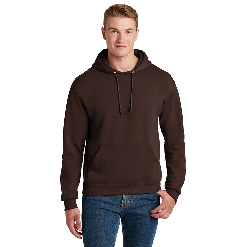 Jerzees® - NuBlend® Pullover Hooded Sweatshirt - Chocolate