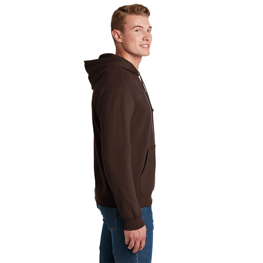 Jerzees® - NuBlend® Pullover Hooded Sweatshirt - Chocolate