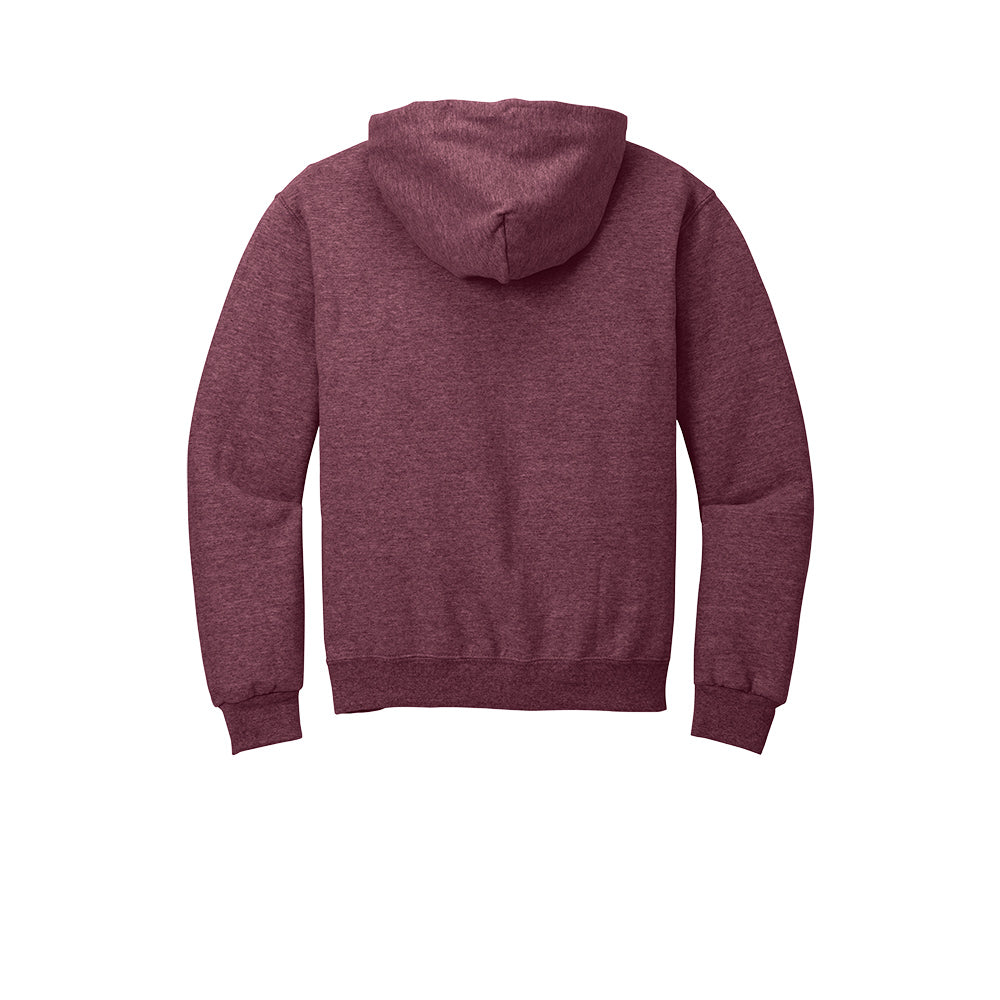 Jerzees® - NuBlend® Pullover Hooded Sweatshirt - Vintage Heather Maroon