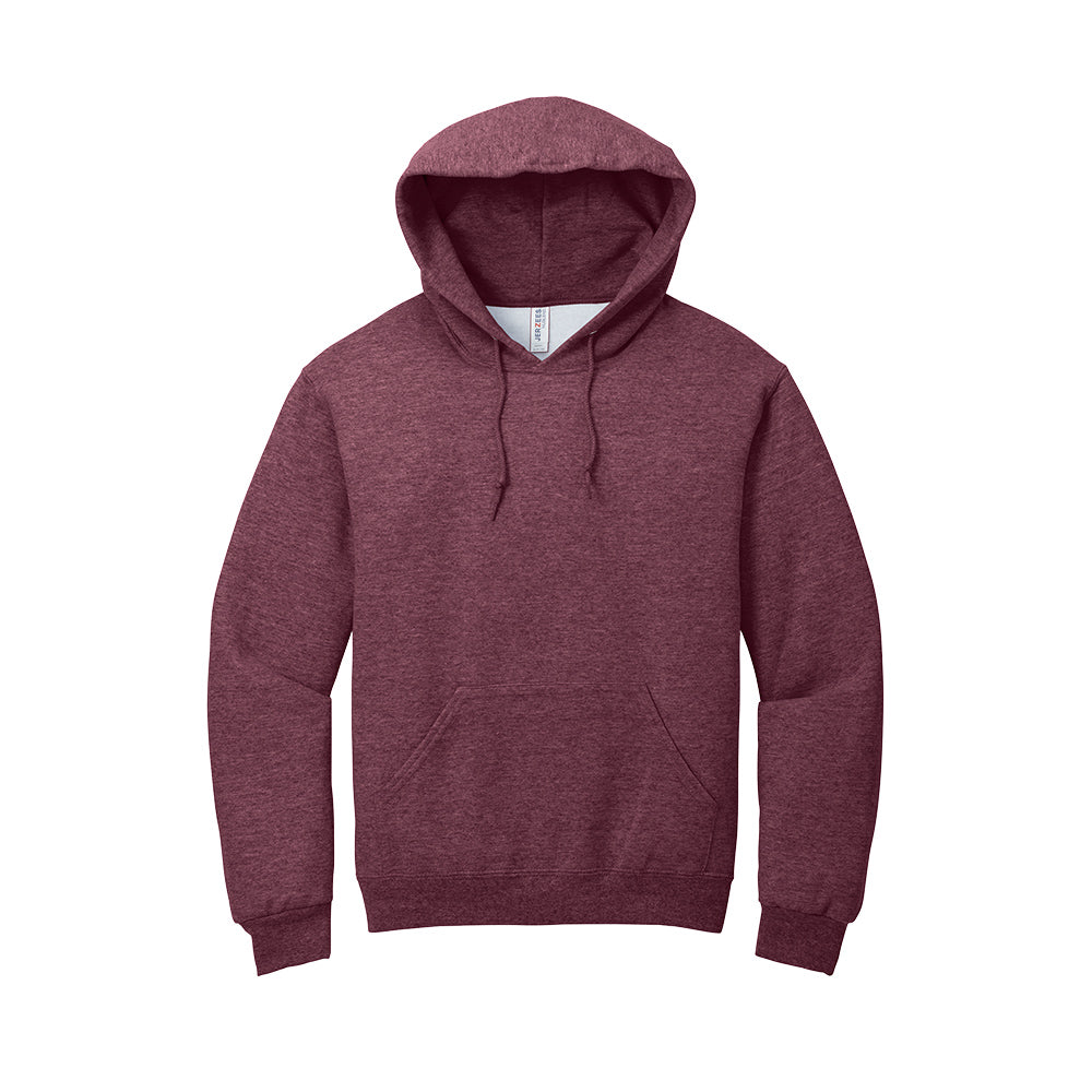 Jerzees® - NuBlend® Pullover Hooded Sweatshirt - Vintage Heather Maroon