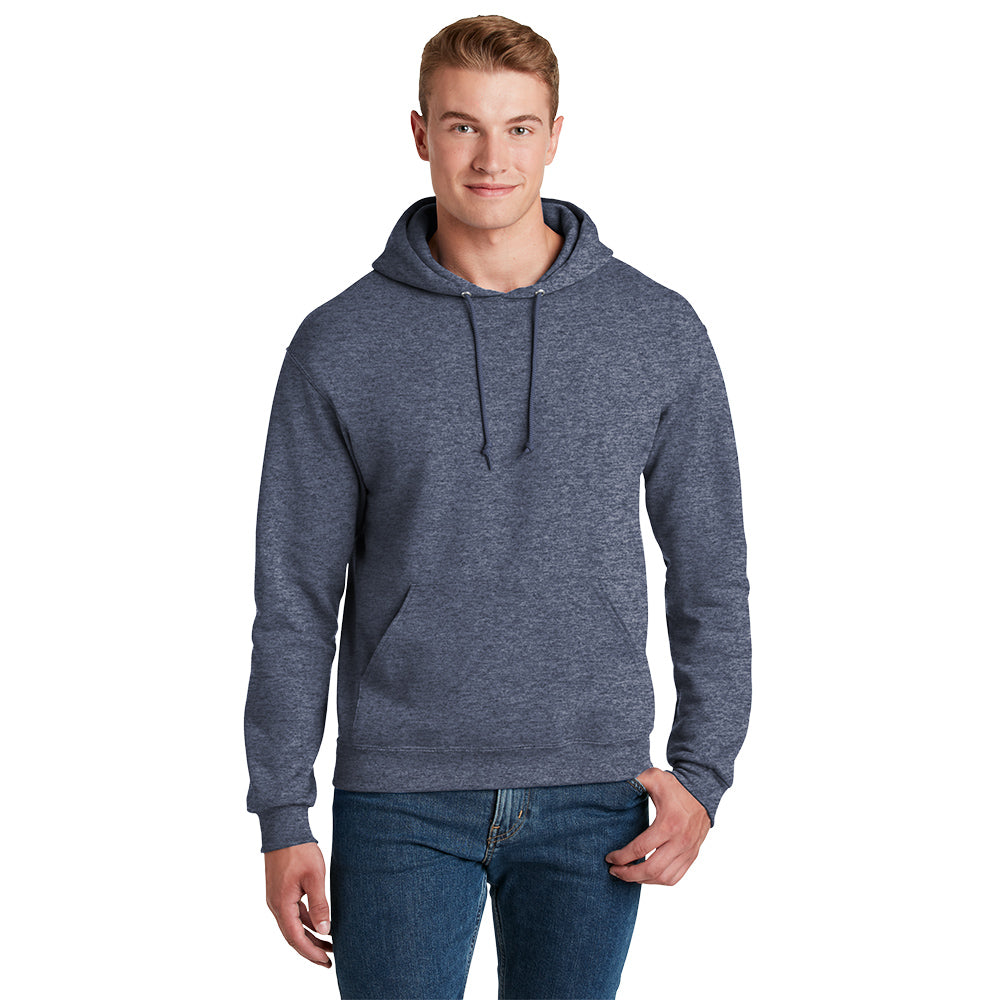 Jerzees® - NuBlend® Pullover Hooded Sweatshirt - Vintage Heather Navy