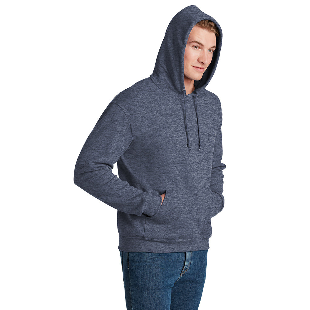 Jerzees® - NuBlend® Pullover Hooded Sweatshirt - Vintage Heather Navy