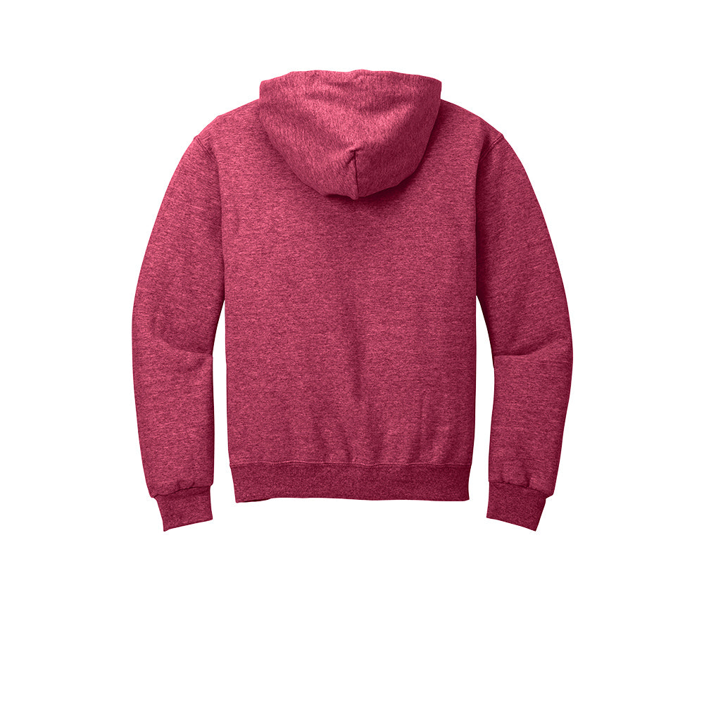 Jerzees® - NuBlend® Pullover Hooded Sweatshirt - Vintage Heather Red