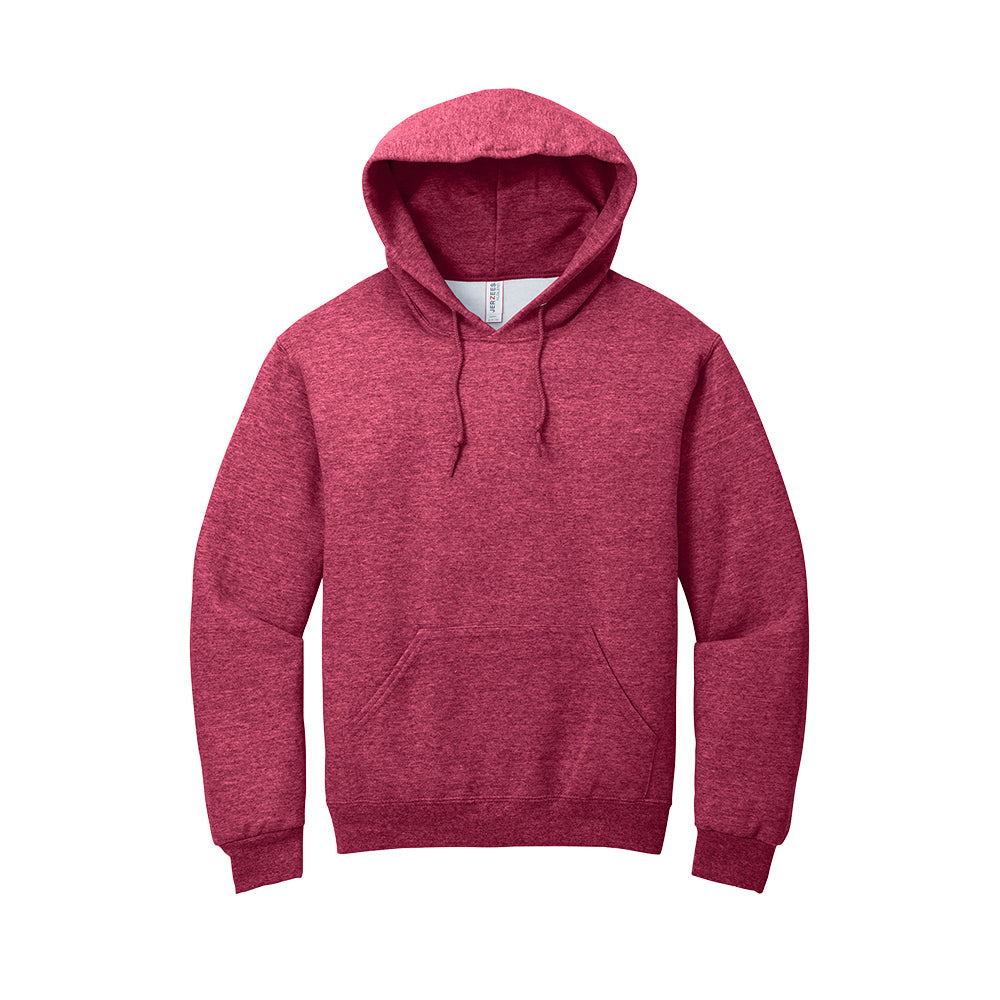 Jerzees® - NuBlend® Pullover Hooded Sweatshirt - Vintage Heather Red