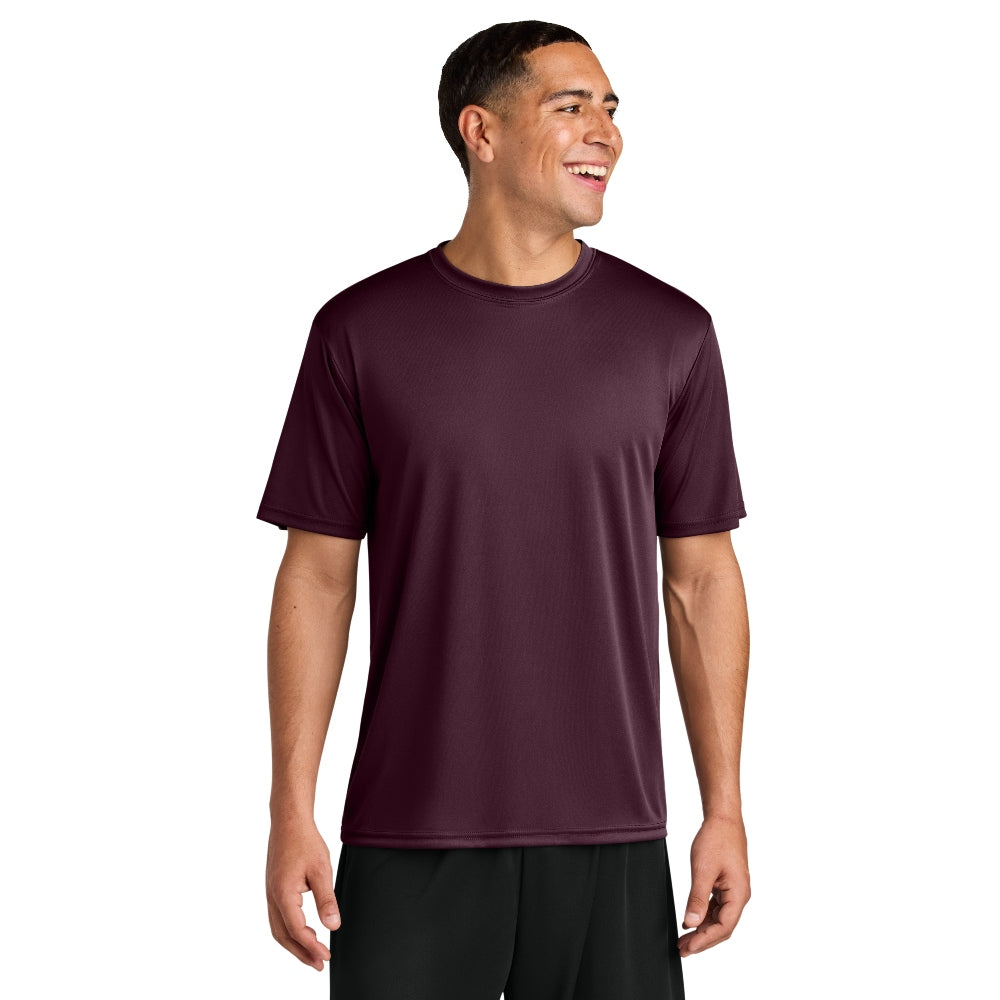 A4 Cooling Performance Short Sleeve Tee - Maroon