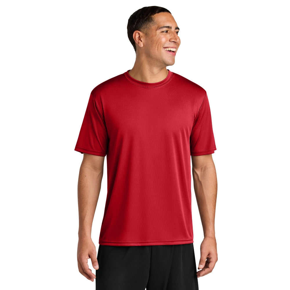 A4 Cooling Performance Short Sleeve Tee - Scarlet