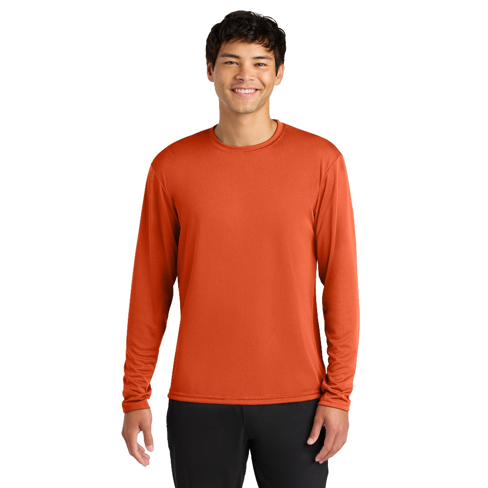 A4 Cooling Performance Long Sleeve Tee - Athletic Orange