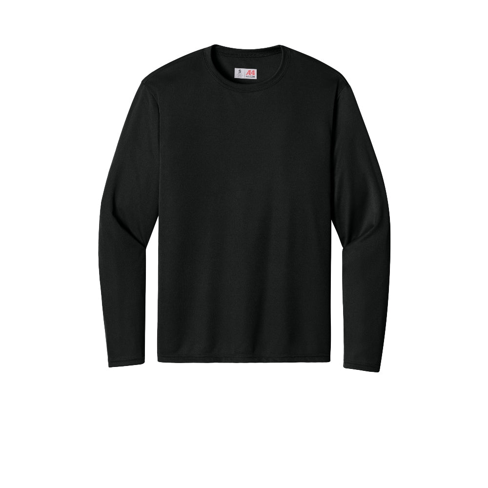 A4 Cooling Performance Long Sleeve Tee - Black