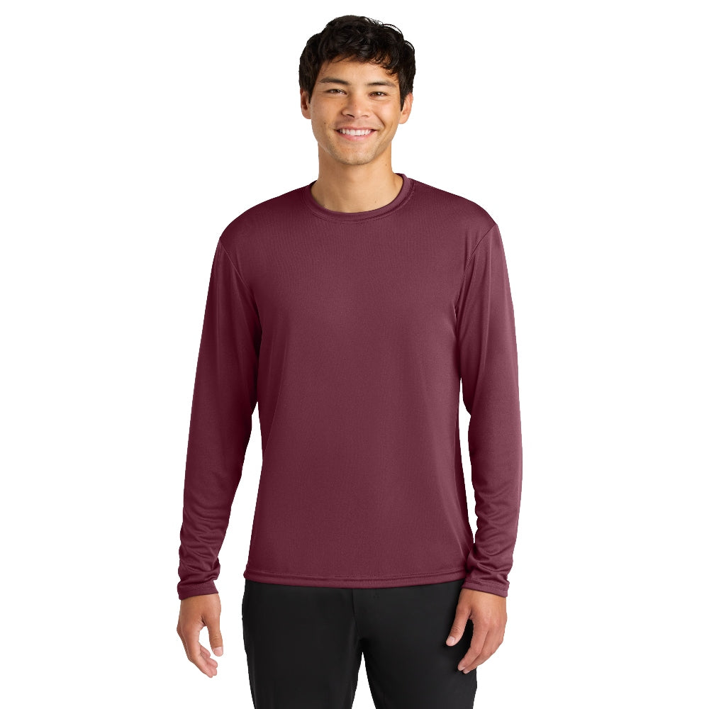 A4 Cooling Performance Long Sleeve Tee - Cardinal