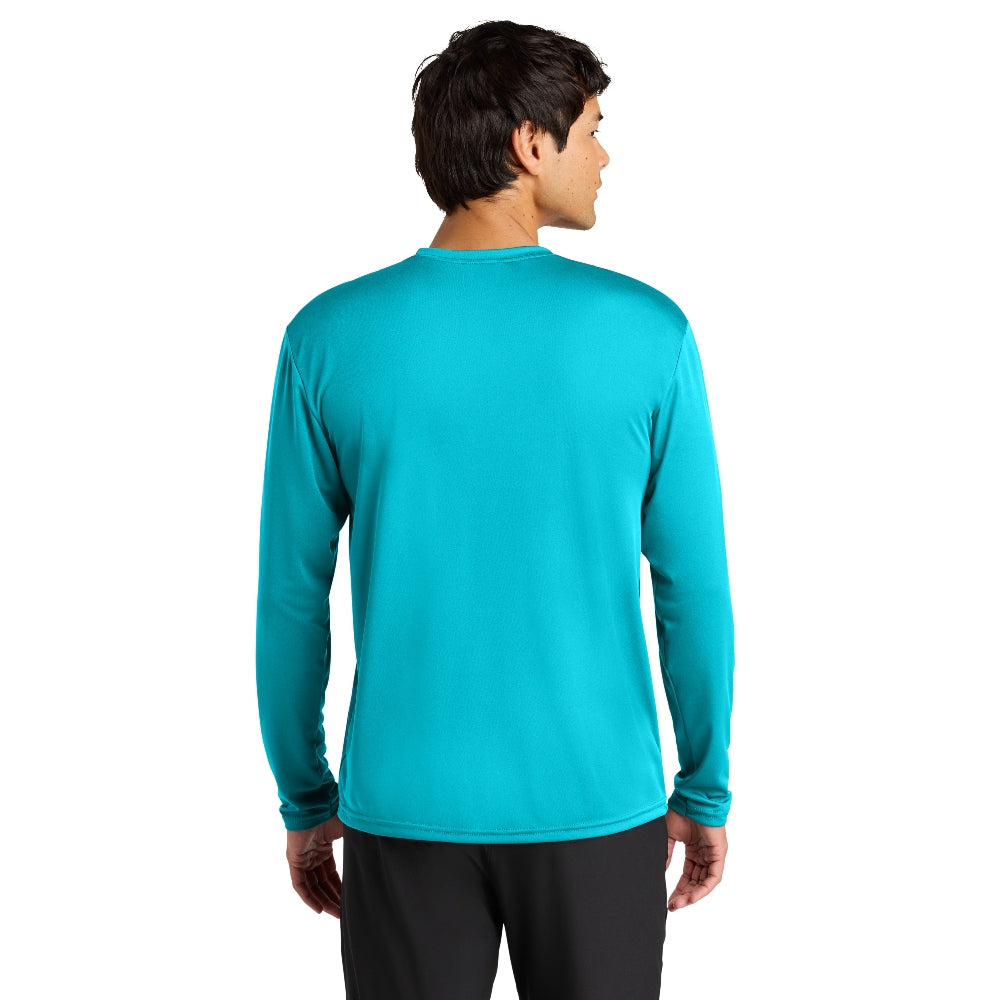 A4 Cooling Performance Long Sleeve Tee - Electric Blue