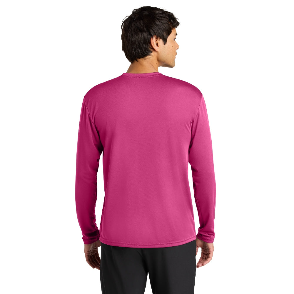 A4 Cooling Performance Long Sleeve Tee - Fuchsia