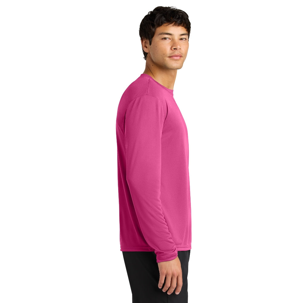 A4 Cooling Performance Long Sleeve Tee - Fuchsia