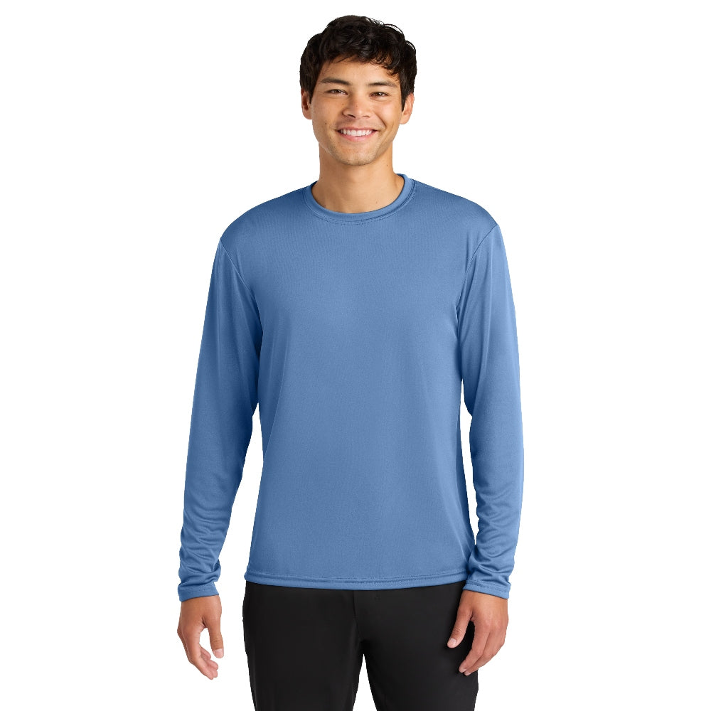 A4 Cooling Performance Long Sleeve Tee - Light Blue