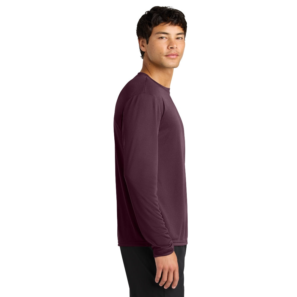 A4 Cooling Performance Long Sleeve Tee - Maroon
