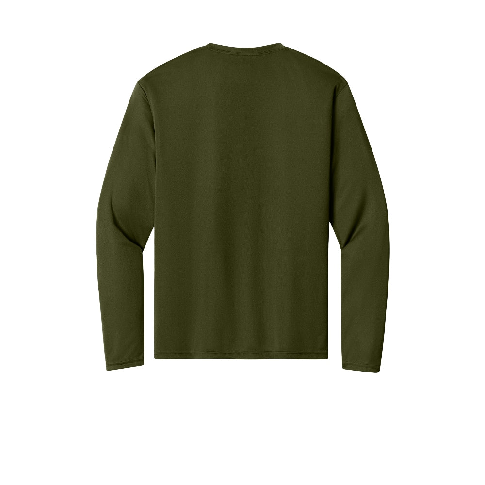 A4 Cooling Performance Long Sleeve Tee - Military Green